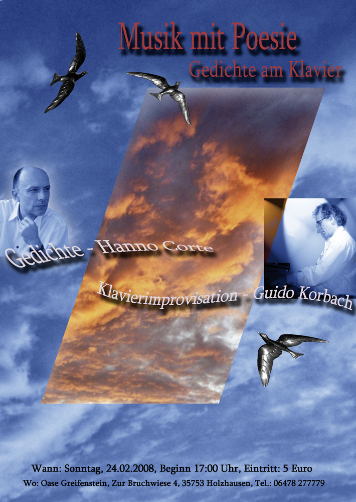 Flyer Lyrik und Poesie